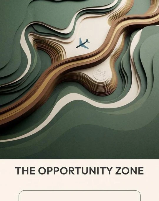 The Opportunity Zone landscape brochure page.